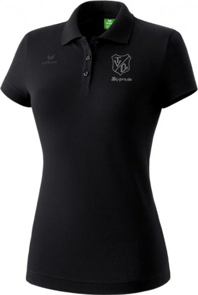 erima Teamsport Poloshirt Damen *Black Edition* inkl. Druck